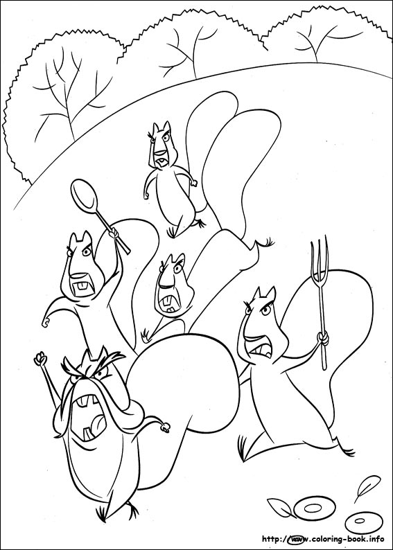 Open Season coloring picture